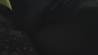 2 Minutes Challenge Making this Wet Ebony Pussy Squirt