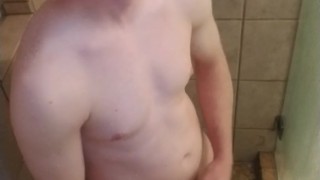 Teen spyed on in the shower