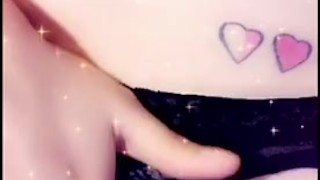 Harley Quinn Cosplayer shows off and masturbates - Snapchat Compilation