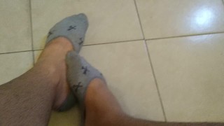 Fetiche de pies estimulación con masaje