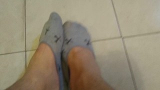 Fetiche de pies estimulación con masaje