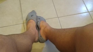 Fetiche de pies estimulación con masaje