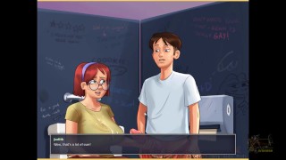 Summertime Saga - They Fucked In the Liabrary