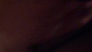 Being nasty showing of my breast and black pussy