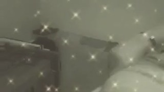 Sexy Blonde Trans Girl Fucks Her Ass Hard With Purple Dildo