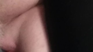 Girl Masturbating with brush