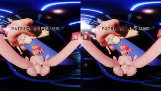 Xenoblade 2 - Pyra & Mytrha Orgy 5K VR HENTAI