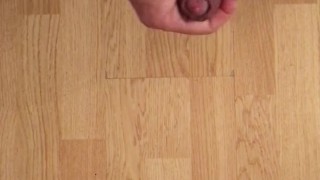 Estim ruining orgasm massive load cum jerk