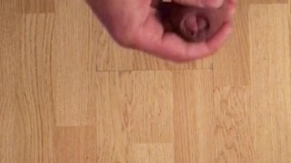 Estim ruining orgasm massive load cum jerk