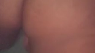 Fat ass bouncing on my toy