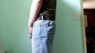 Young Guy peeing