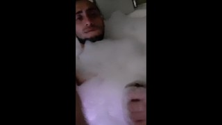 Masturbation in the Jacuzzi