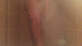 Shower tease