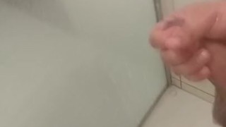 Handjob in the shower