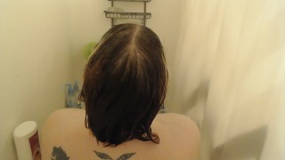 Shower tease