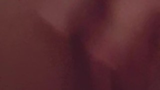 Masturbating close up