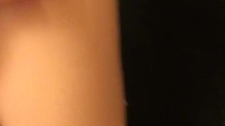 Getting fucked by my 12” fat dildo