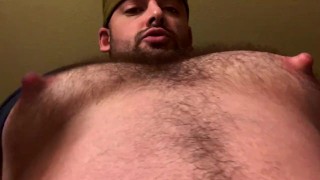 Hairy Alpha Jock Daddy Verbal Nipple Worship
