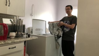 I clean your clothes after an intense love making last night