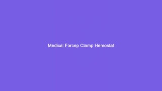 Hairy MILF Medical Fetish Forceps Clamp Hemostat Play