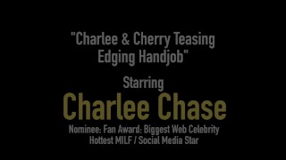 Milf Charlee Chase & Babe Cherry Morgan Tease A Cock To Cum!