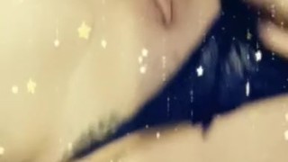 Playing with my tight pussy