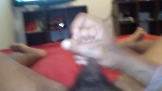 Sneaky masturbating until climax