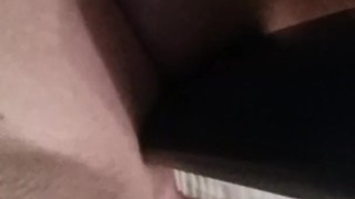 Masturbating with my brush