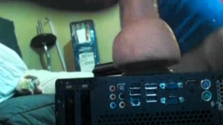 Sissy choosing favorite dildo