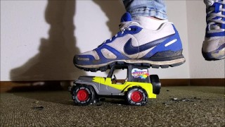 Toycar Crush with Nike Sneaker (Trailer)