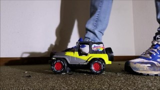 Toycar Crush with Nike Sneaker (Trailer)