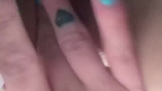 Making myself cum after shower