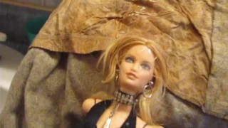 BBB preview: Ava Vincent "Little Black Dress in WC pop"cum only AVInoSloMo