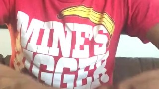 Playing with my new toys