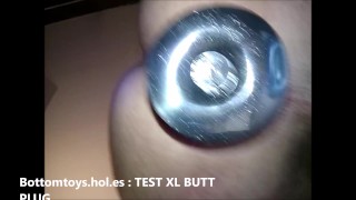MegaSpade Masters series XL BUTTPLUG on my wrecked cunt (Bottomtoys.hol.es)