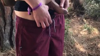 Straight 18yo boy try to pee piss in public