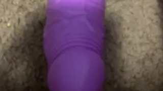 Close up clit orgasm
