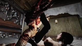 skyrim RESIDENT EVIL 2 Tyrant fuck ada