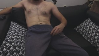 Masturbating while watching porn