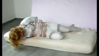 Crossdress Bridesmaid Self Bondage