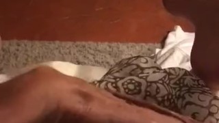 Hot slut fingering HAIRY WET pussy! Very sexy feet