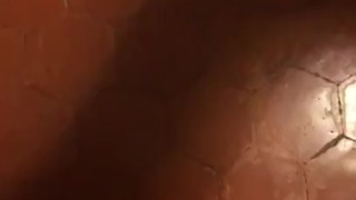 Hot slut fingering and tasting her cum