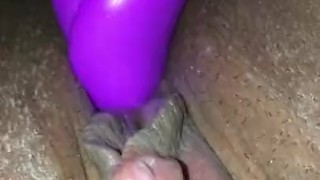 Got my toy all wet
