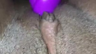 Got my toy all wet
