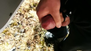 Van Driver Public Pissing & Cum - SlugsOfCumGuy