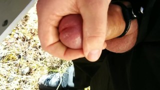 Van Driver Public Pissing & Cum - SlugsOfCumGuy