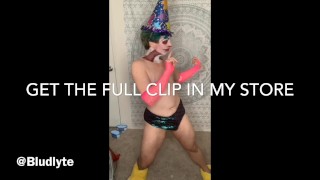 Trans Male Clown Balloon Fetish TEASER