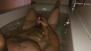 Enjoying my Bathmate penis enlarger