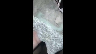 Daddy dirty talking, Filling my baby girls panties with hot cum!