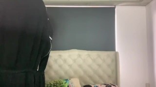 TS Slut get's fucked in the ass by model with big cock after sucking dick